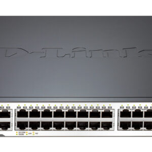 D-Link Switch 48 Port (48X PoE) 4xSFP/Giga ports + 2xPHY. Stack ports, L2/L3 Managed
