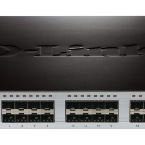 Switch 24-port Gigabit 20X SFP ports + 4x SFP/base-T ports + 4x 10G SFP+ Stack/uplink ports