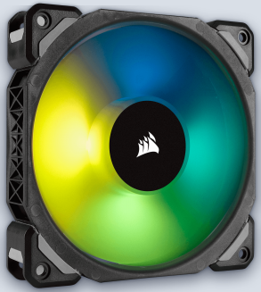 Corsair ML140 PRO RGB LED 140MM PWM Premium Magnetic Levitation Fan — image 3