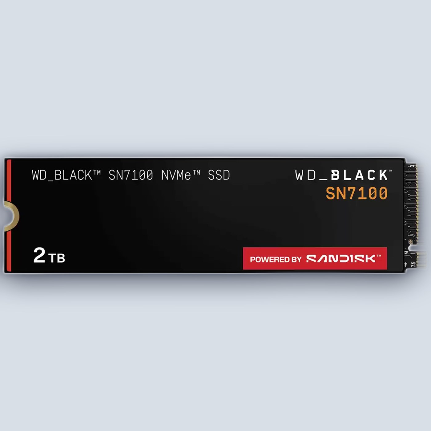 WD SN7100 2TB NVMe Gen4.0 M.2 SSD Black