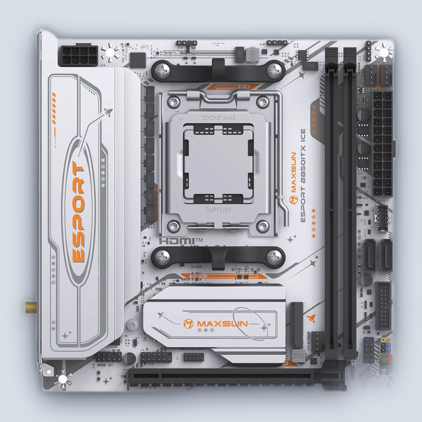 MAXSUN eSport B850ITX WiFi ICE — image 2