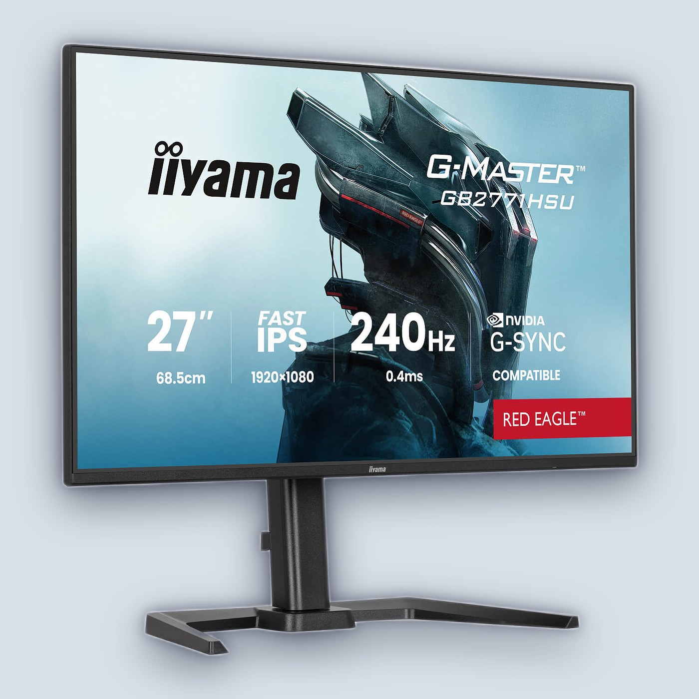 IIYAMA 27" G-Master IPS FHD 240Hz 0.4ms Gaming Monitor — image 2