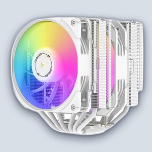 Coolleo Etian P60T Symphony V2 ARGB White CPU Cooler