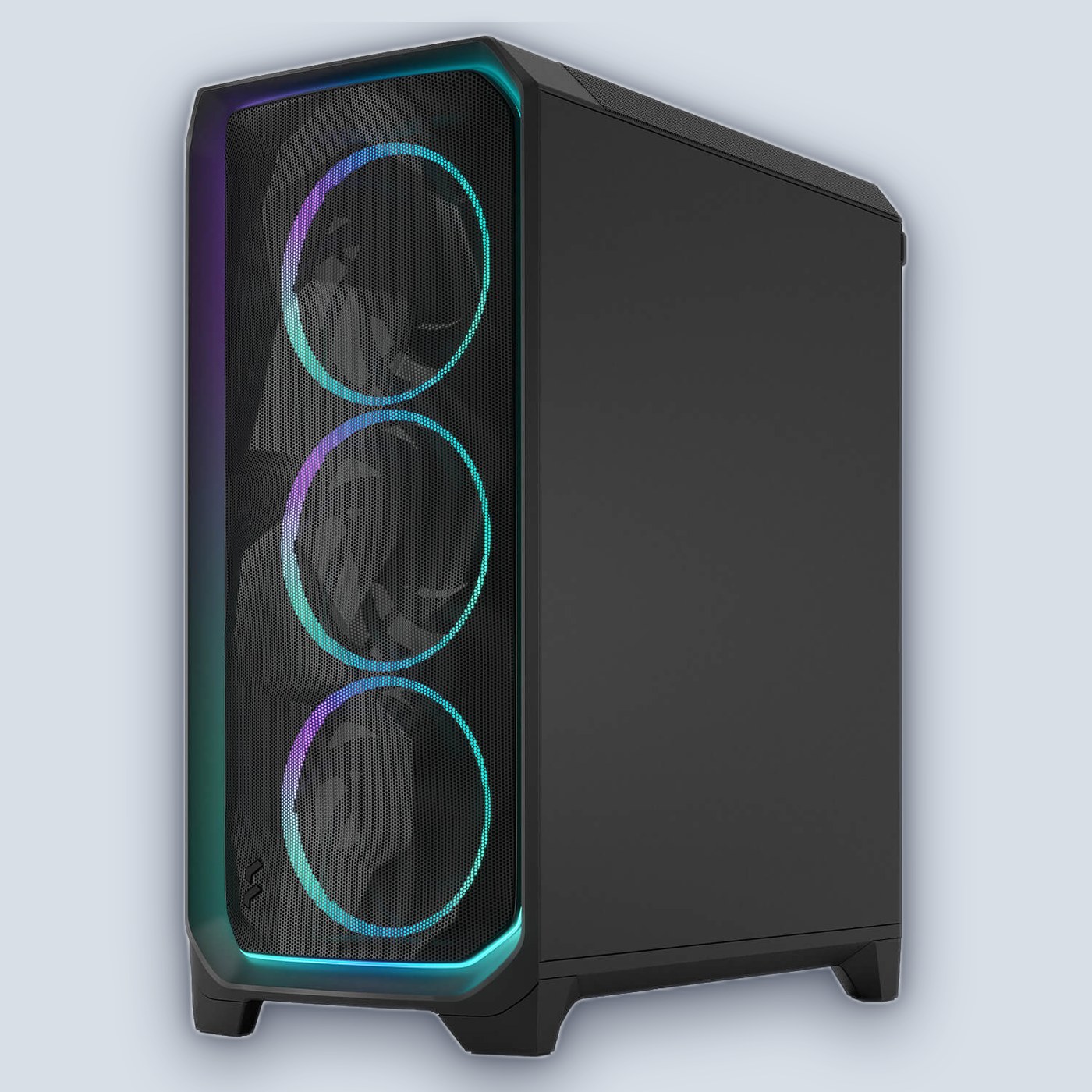 Fractal Design Meshify 3 Ambience Pro RGB Black TG Light Tint PC Case — image 2
