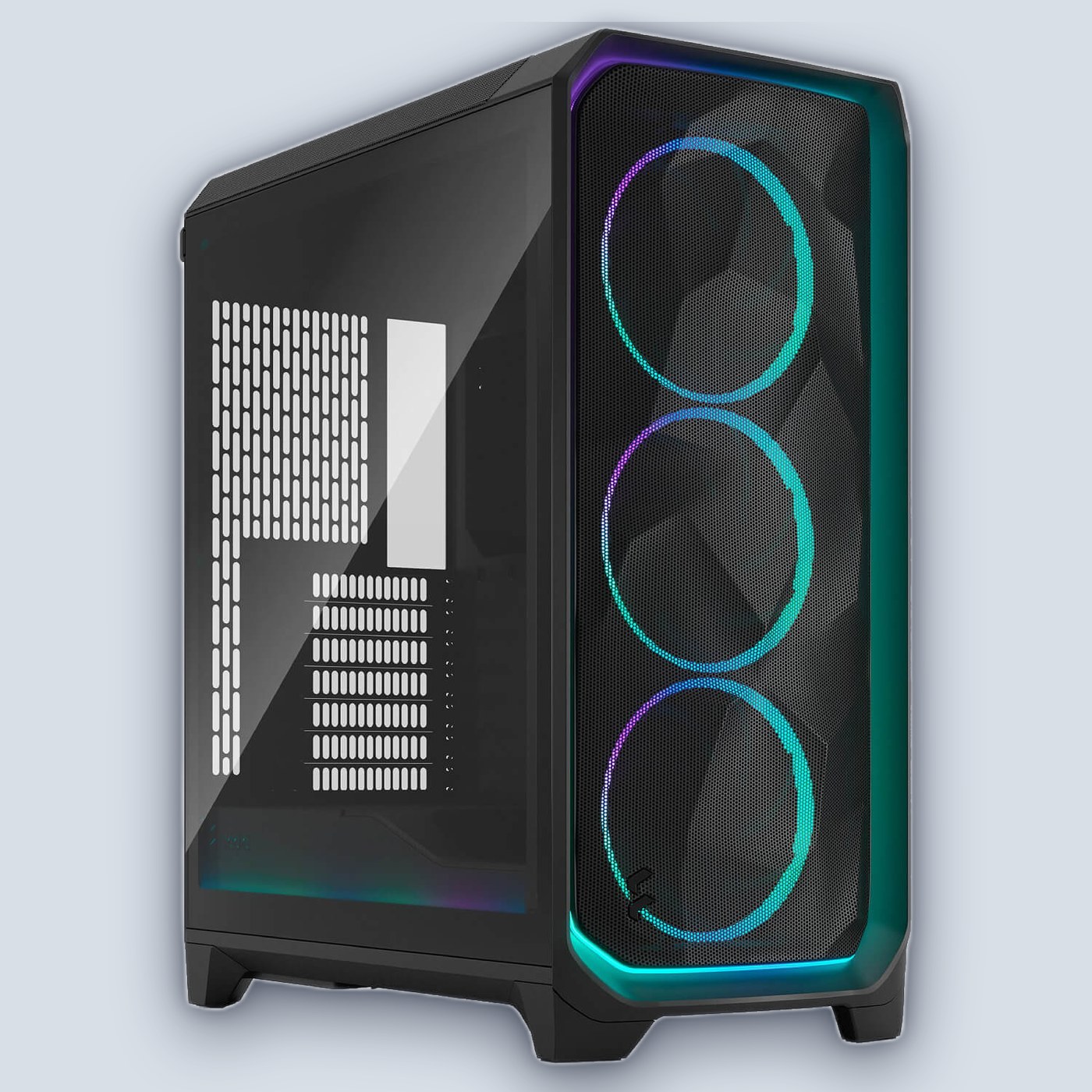 Fractal Design Meshify 3 Ambience Pro RGB Black TG Light Tint PC Case