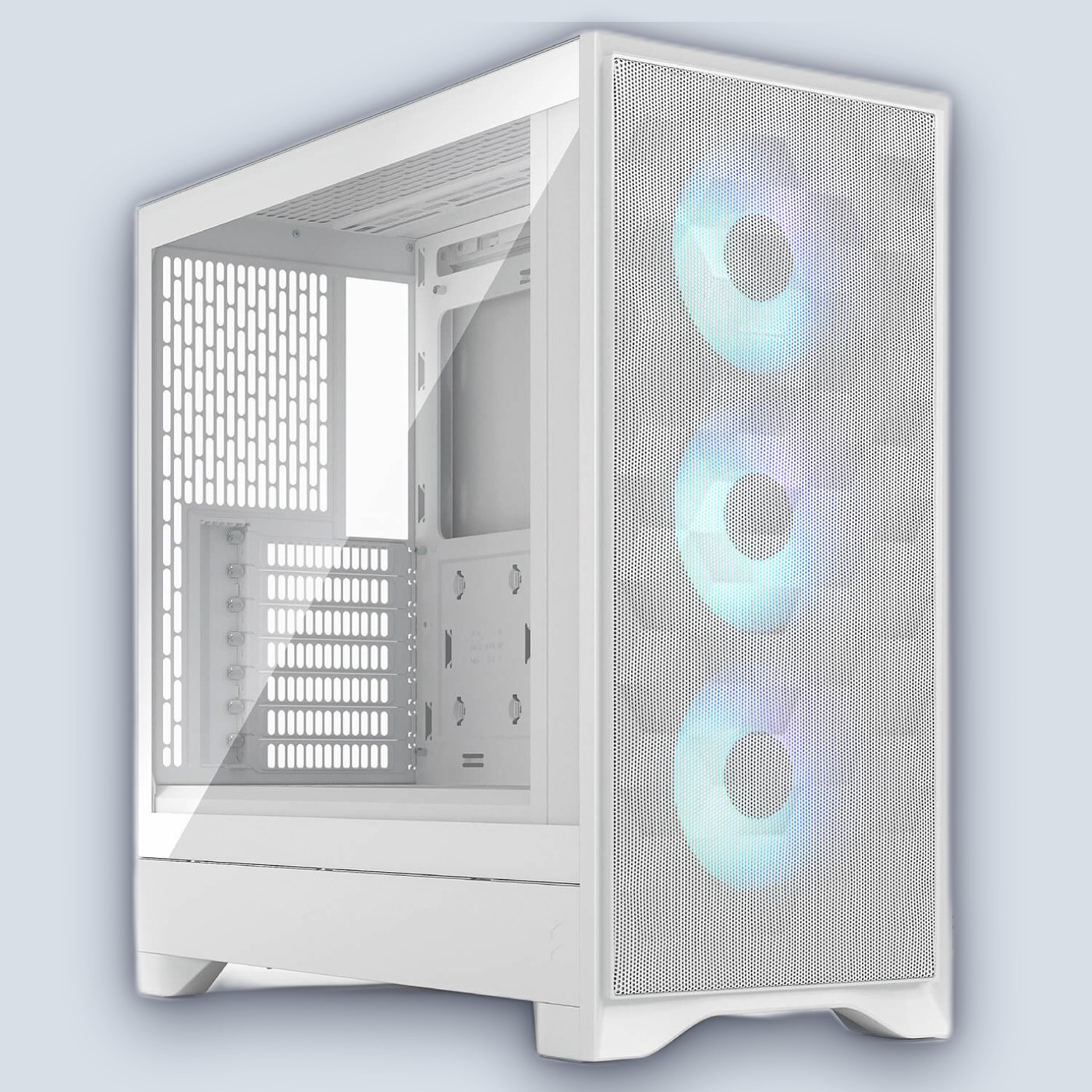 Fractal Design Pop 2 Air – White TG RGB PC Case
