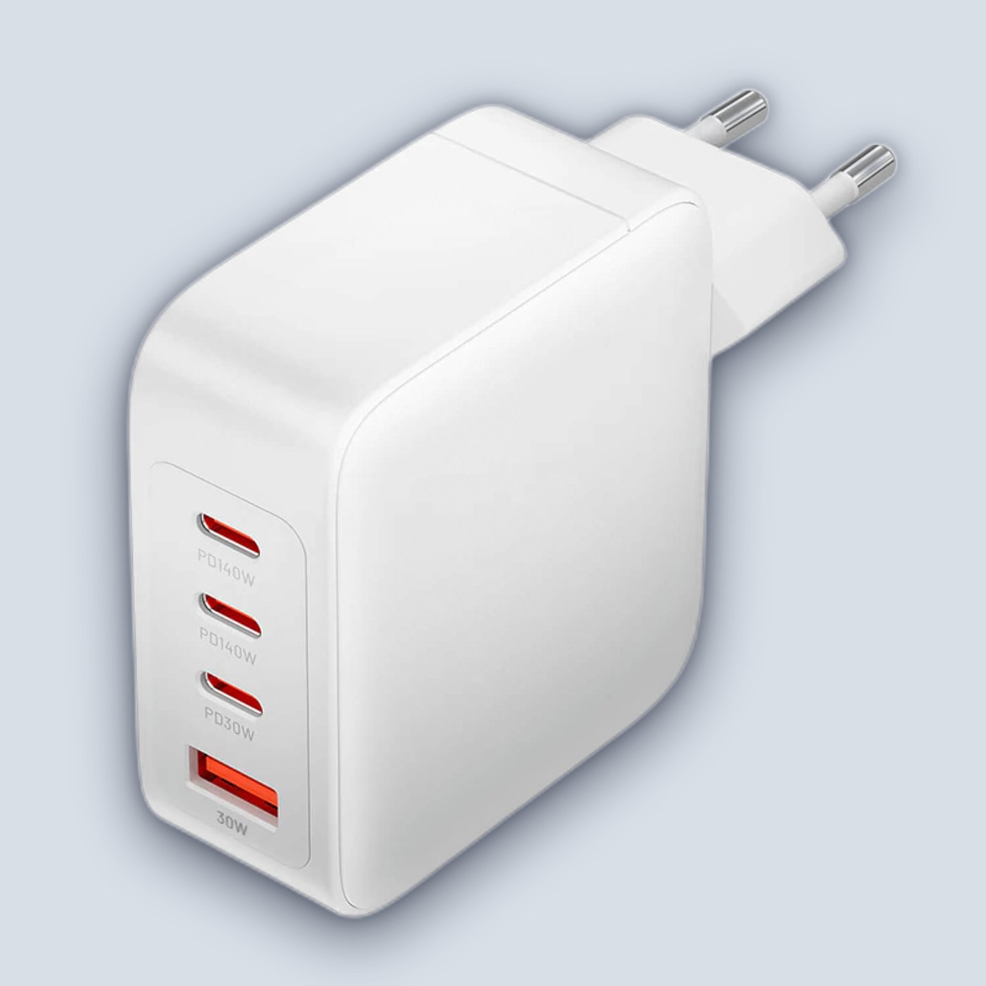 Vention 140W PD3.1 GaN 4-Port USB (C+C+C+A) White
