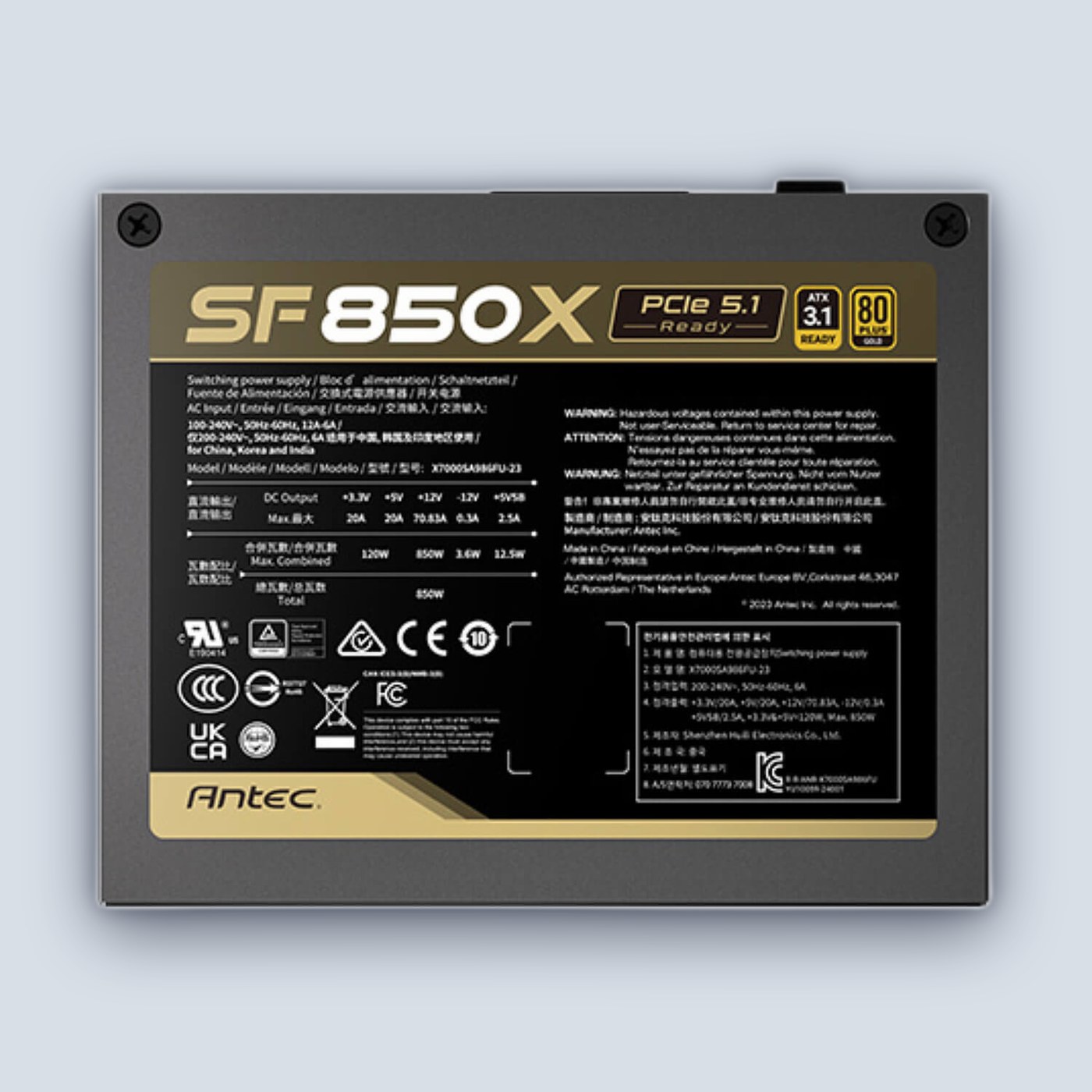 Antec PSU 850W SFX SF850X Power Supply — image 4