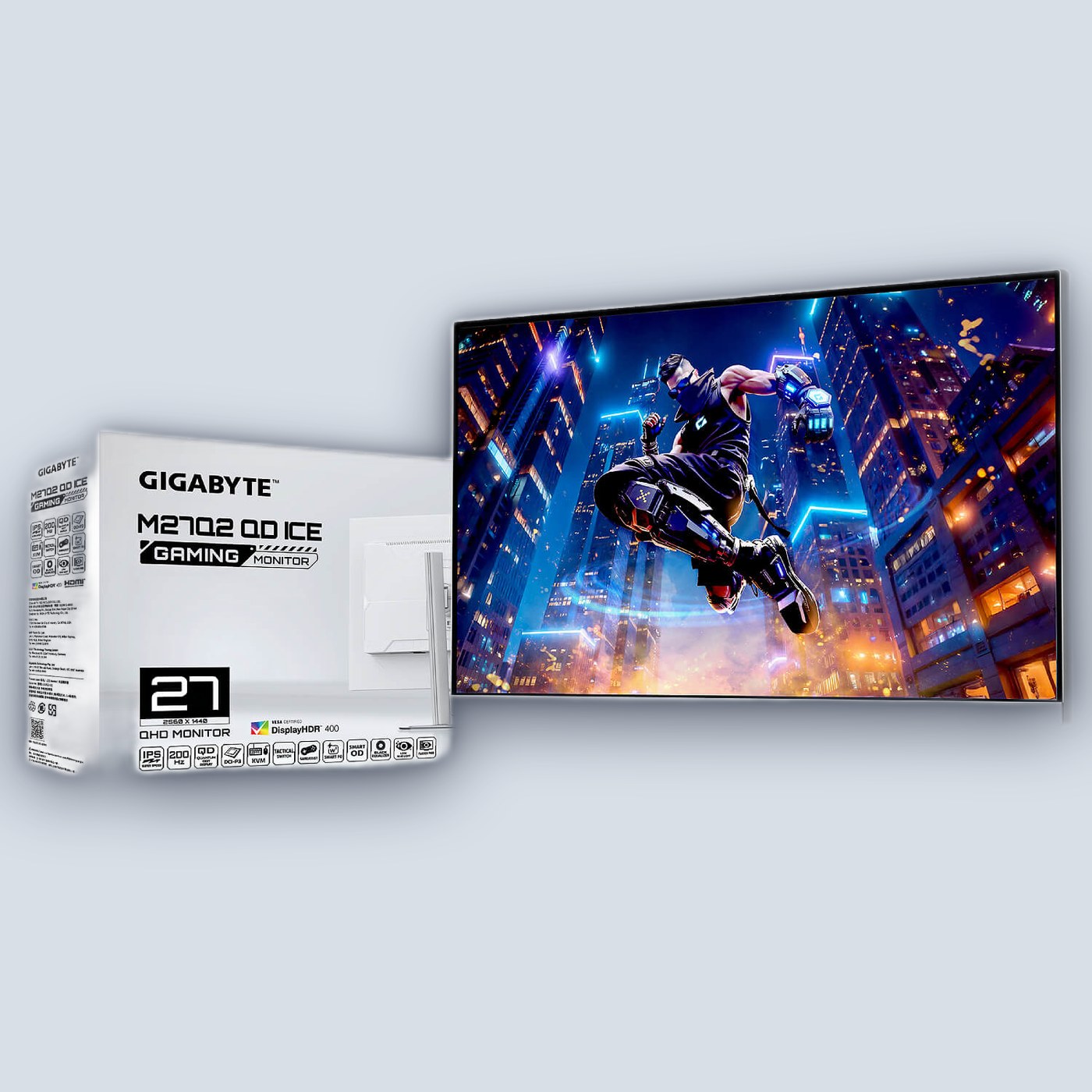 Gigabyte 27" M27Q2 QD ICE IPS QHD 200Hz 1ms Gaming Monitor — image 5