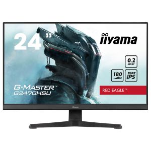 IIYAMA 23.8″ G-Master IPS FHD 180Hz 0.2ms Gaming Monitor — G2470HSU-B6