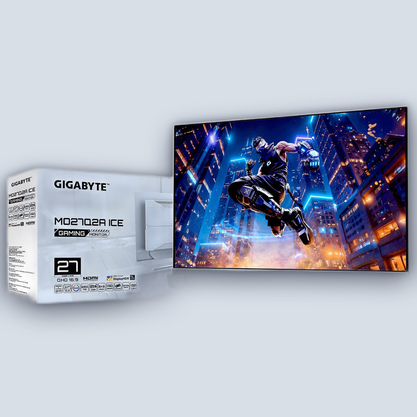 Gigabyte 27" ICE OLED QHD 280Hz 0.03ms Gaming Monitor — image 7