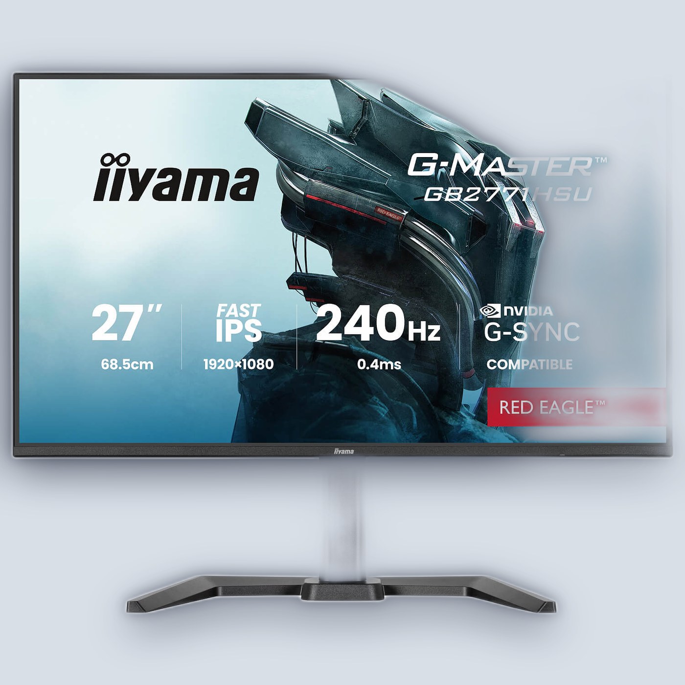 IIYAMA 27″ G-Master IPS FHD 240Hz 0.4ms Gaming Monitor