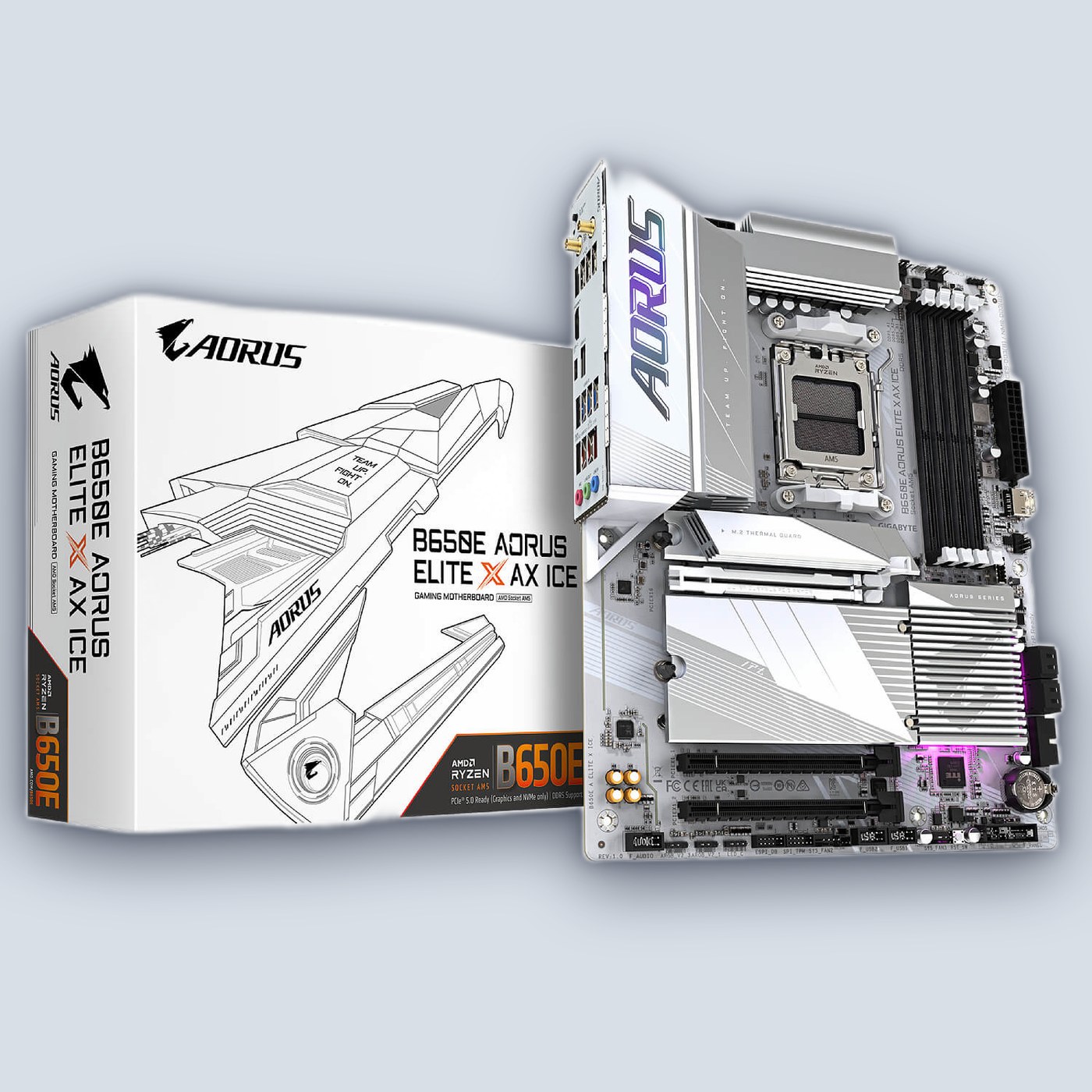 Gigabyte B650E AORUS ELITE X AX ICE