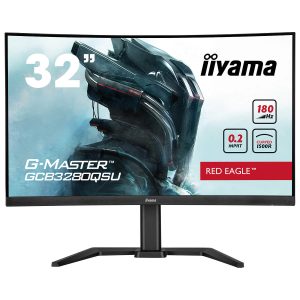 IIYAMA 31.5″ G-Master VA WQHD 180Hz 0.2ms 1500R Curved Gaming Monitor