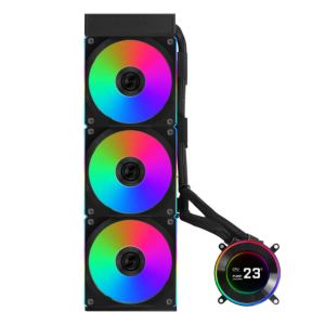 Lian-Li HydroShift II LCD-C 360R Black CPU Liquid Cooler