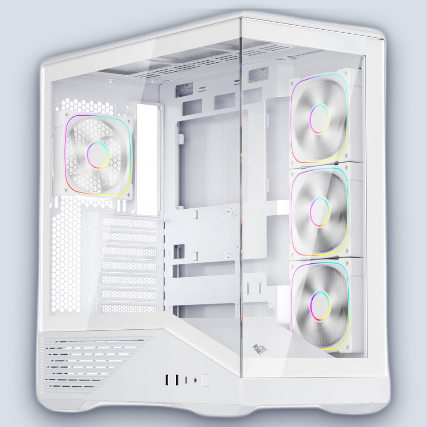 1StPlayer GM7 4x ARGB White PC Case
