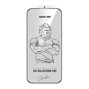 Green Lion 3D Silicone Plus High Definition Edge Glass for iPhone 17 Pro Max