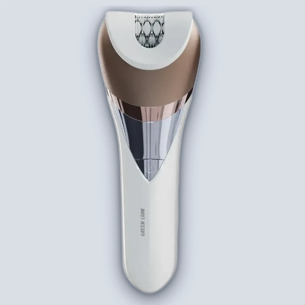 Green Lion 5 in 1 Cordless Epilator Kit – White
