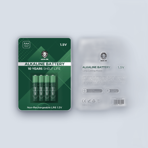 Green Lion Long-Lasting 1.5V Alkaline Battery – AAA