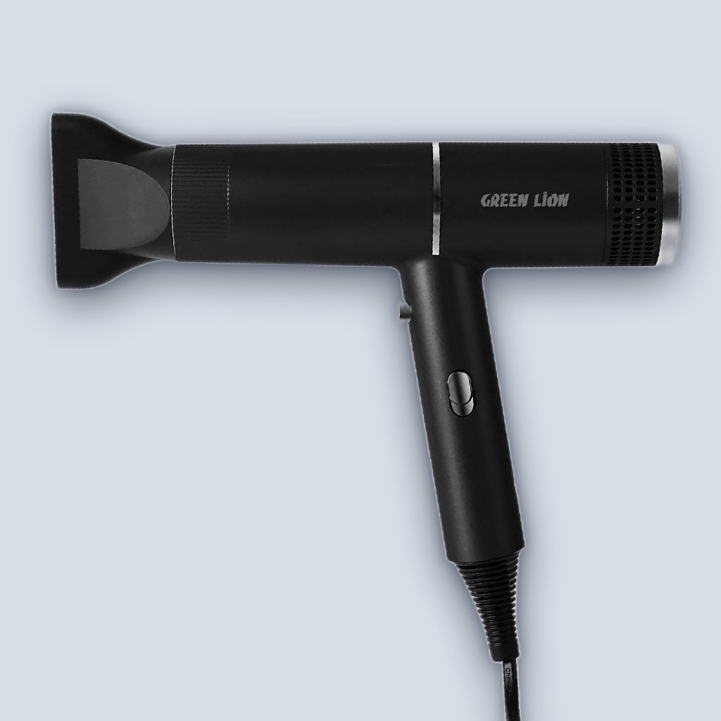 Green Lion Bristol Hair Dryer – Black