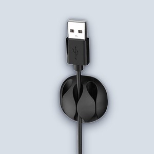 Green Lion – 10 in 1 Cable Organizer – Black