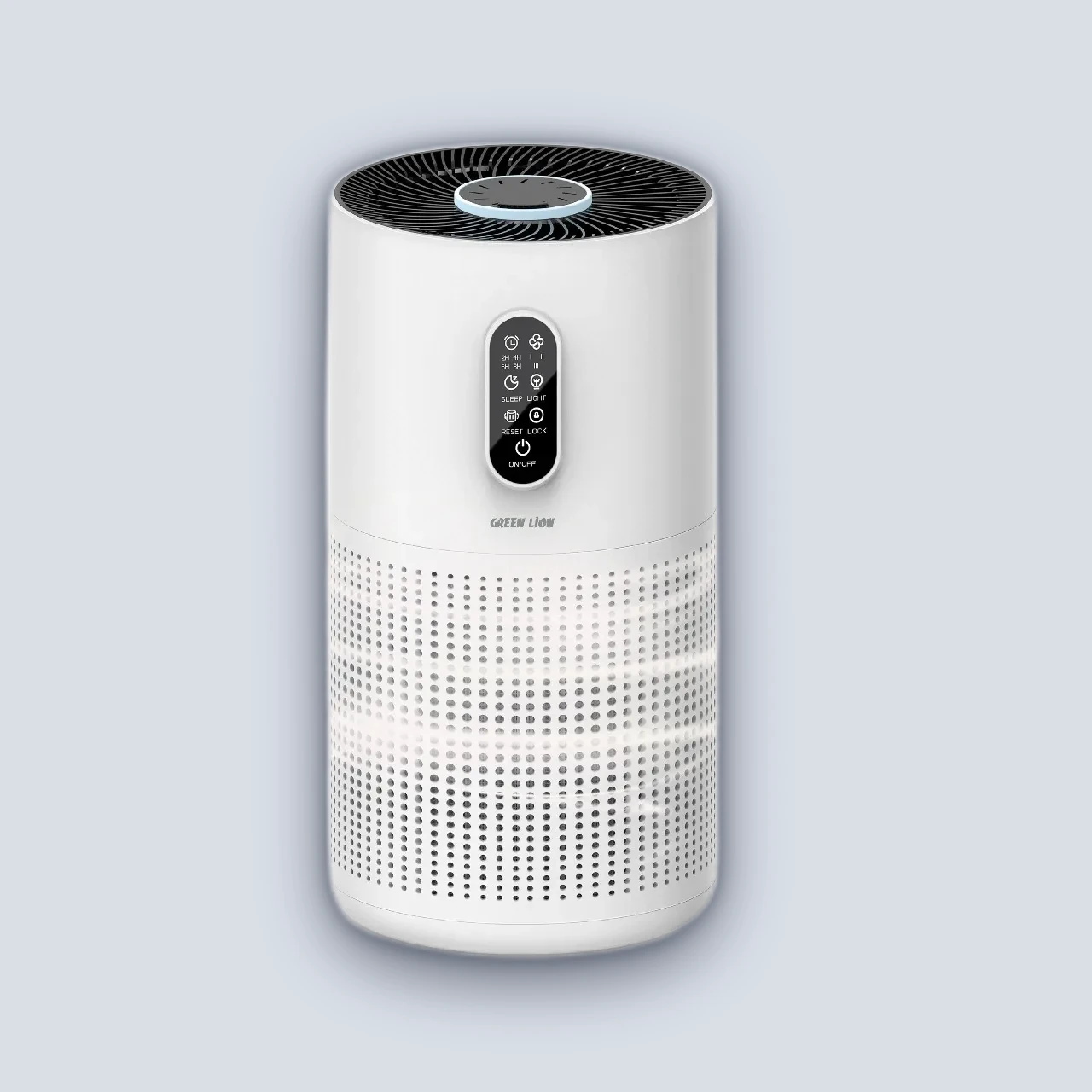 Green Lion Compact Air Purifier 3 in 1 Filtration – White