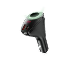 Green Lion Power Drive 75W Car Charger – Black