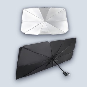 Green lion Car Windshield Umbrella – Black