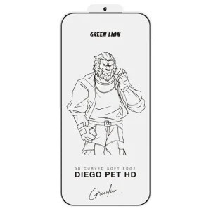 Green Lion Green Lion Diego Pet HD Screen Protector for iPhone 17 Pro / Pro Max – Clear