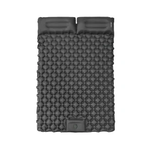 Green Lion Double Air Bed Inflatable Air Mattress – Gray