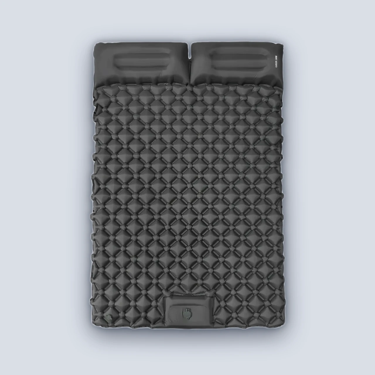Green Lion Green Lion Double Air Bed Inflatable Air Mattress – Gray