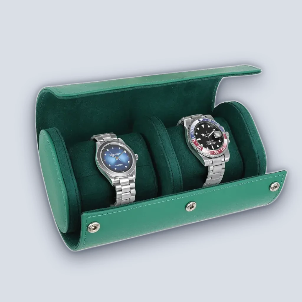 Green Lion Duo Watch Roll Case – Rolex Green