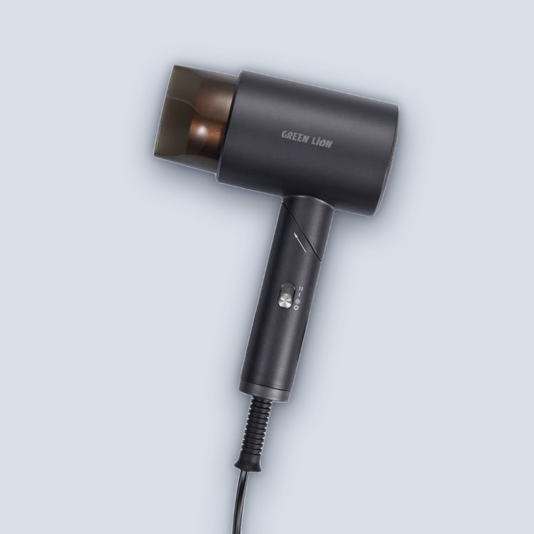 Green Lion Foldable Hair Dryer Lite 1200W – Grey