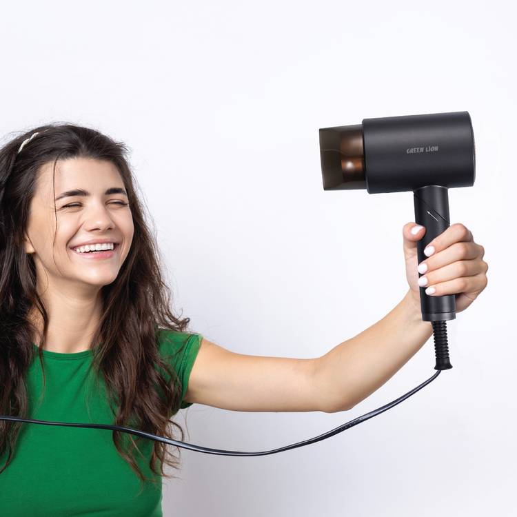 Green Lion Green Lion Foldable Hair Dryer Lite 1200W – Grey