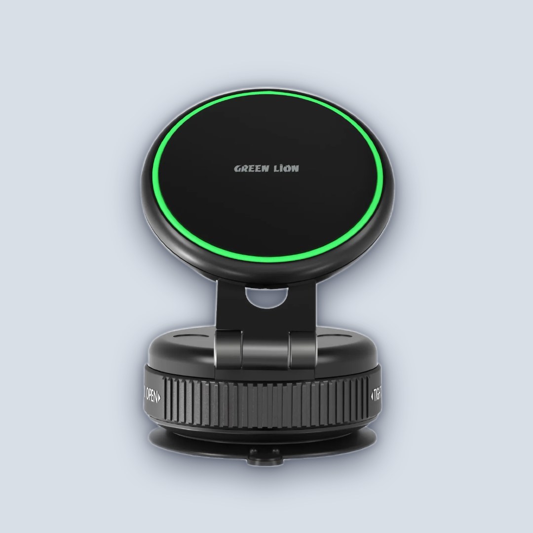 Green Lion Green Lion GX-41 MagSafe Suction Phone Holder – Black
