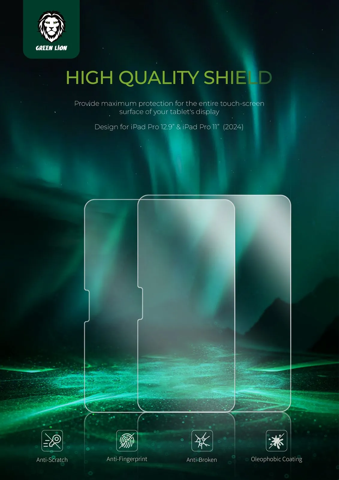 Green Lion Green Lion iPad Screen Guard iPad Pro 11″ – Clear