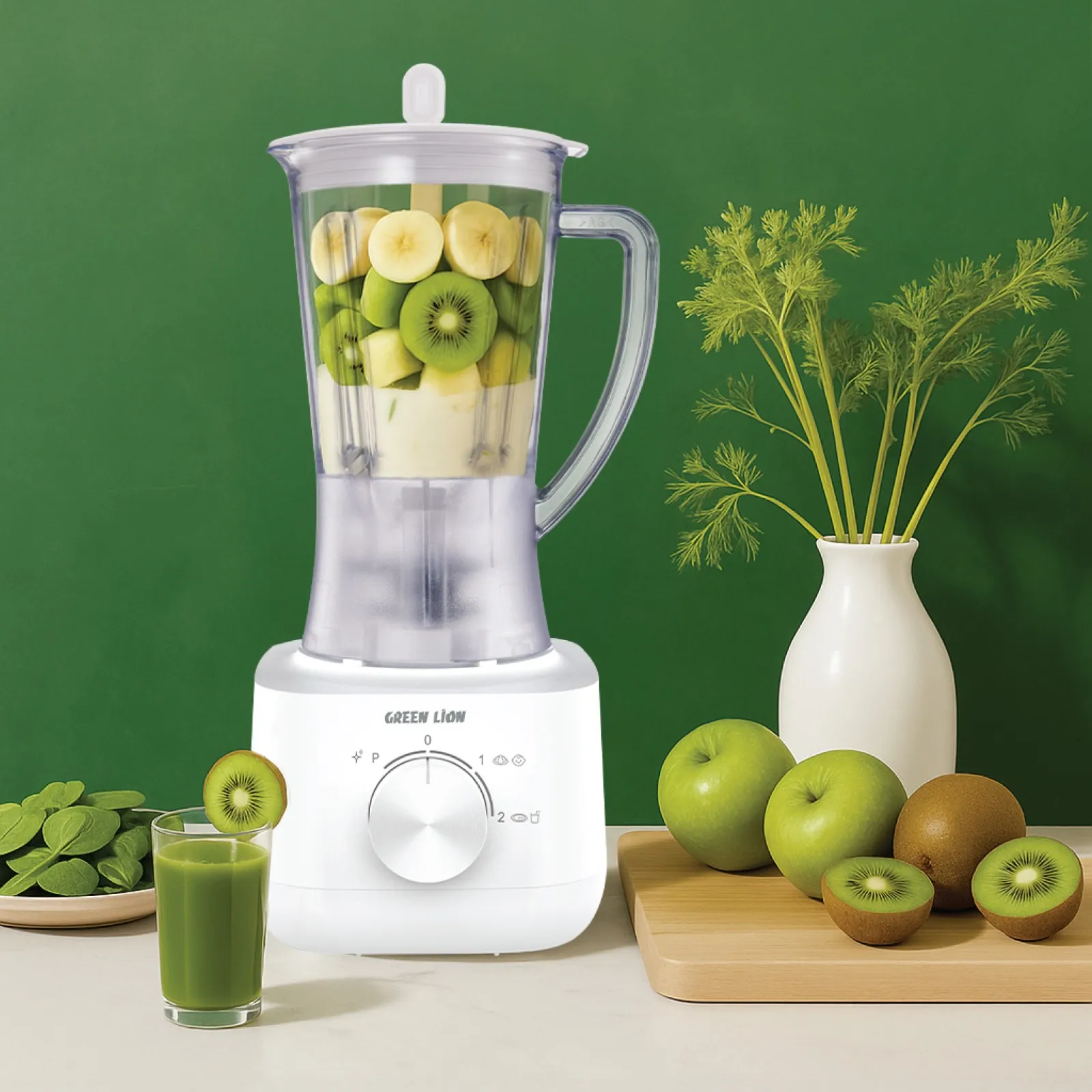Green Lion Green Lion Jet Blend Juice Blender 650W – White