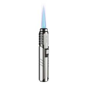 Green Lion Jet Flame Windproof Lighter – Silver