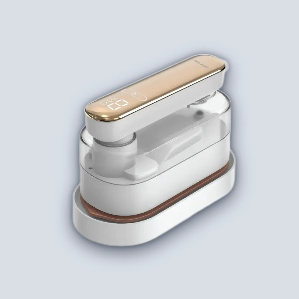 Green Lion GX288 Mini Iron with Steam Function – White