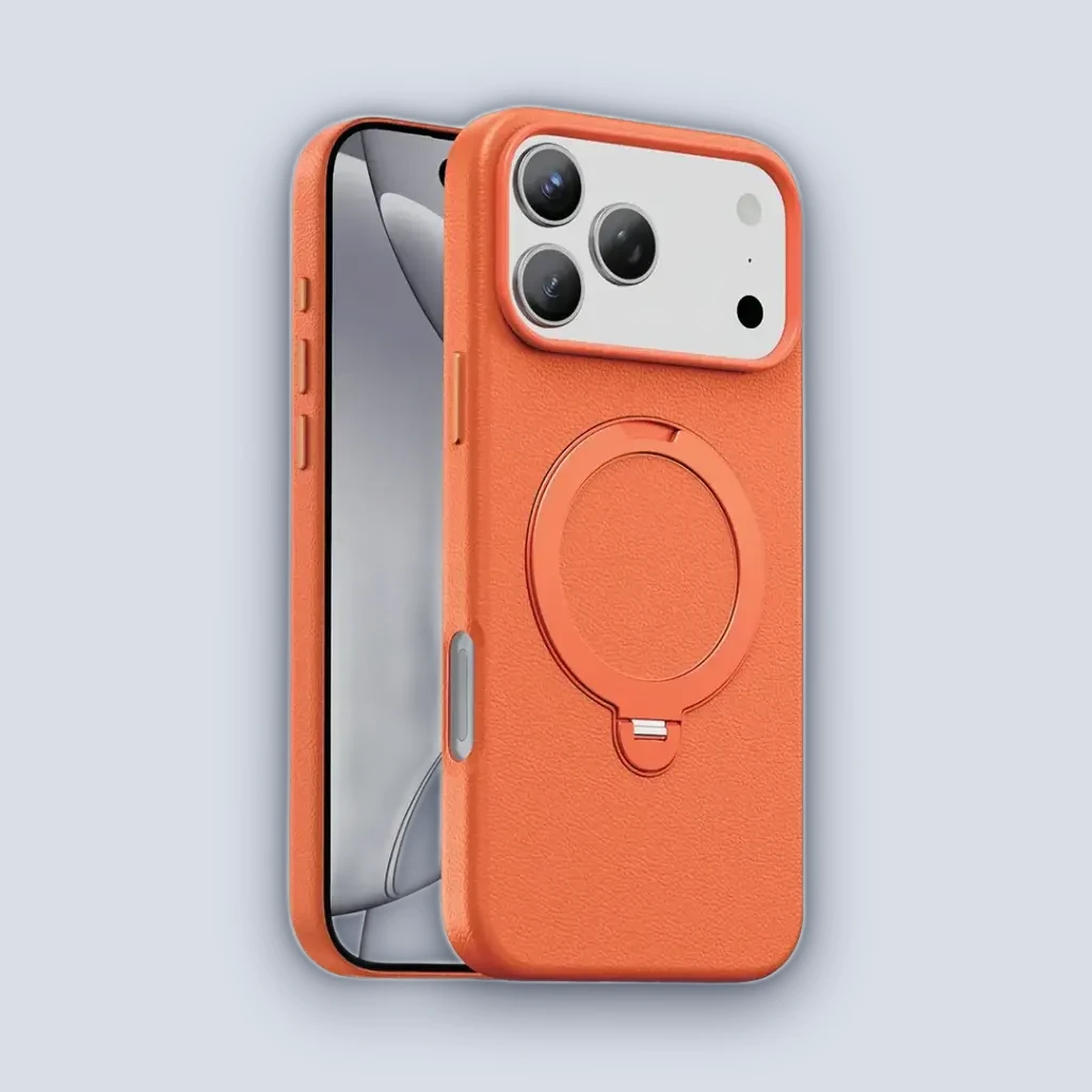 Green Lion Green Lion Minster Leather MagSafe Case with Foldable Stand Design for iPhone 17 Pro Max