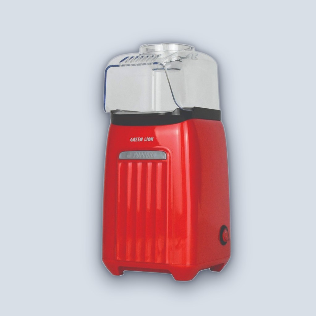 Green Lion PopJoy Pop Corn Maker 1200W 270mL – Red