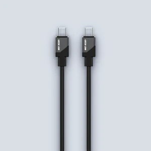 Green Lion USB-C to USB-C Silicone Cable – Black