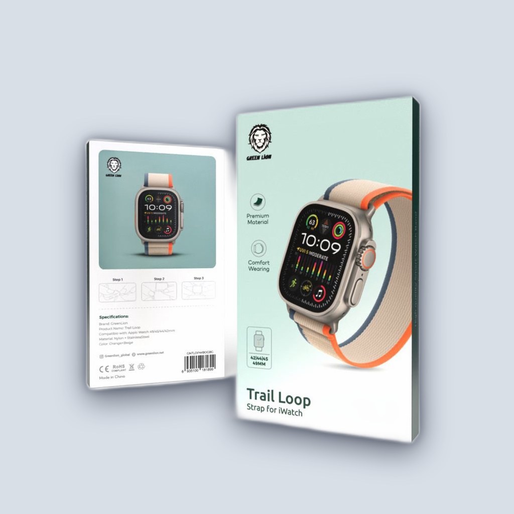 Green Lion Green Lion Trail Loop Nylon Strap 42/44/45/49MM