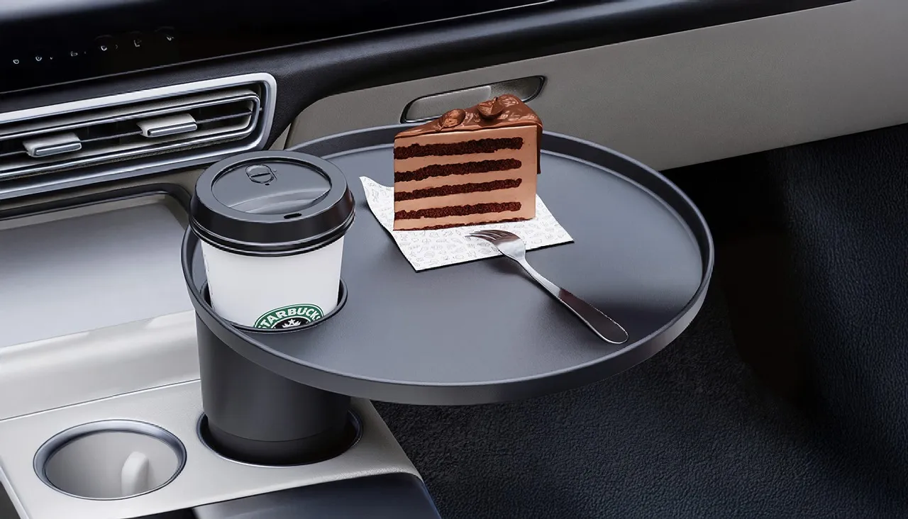 Green Lion Green Lion Travel Tray Car Cup Holder – Black