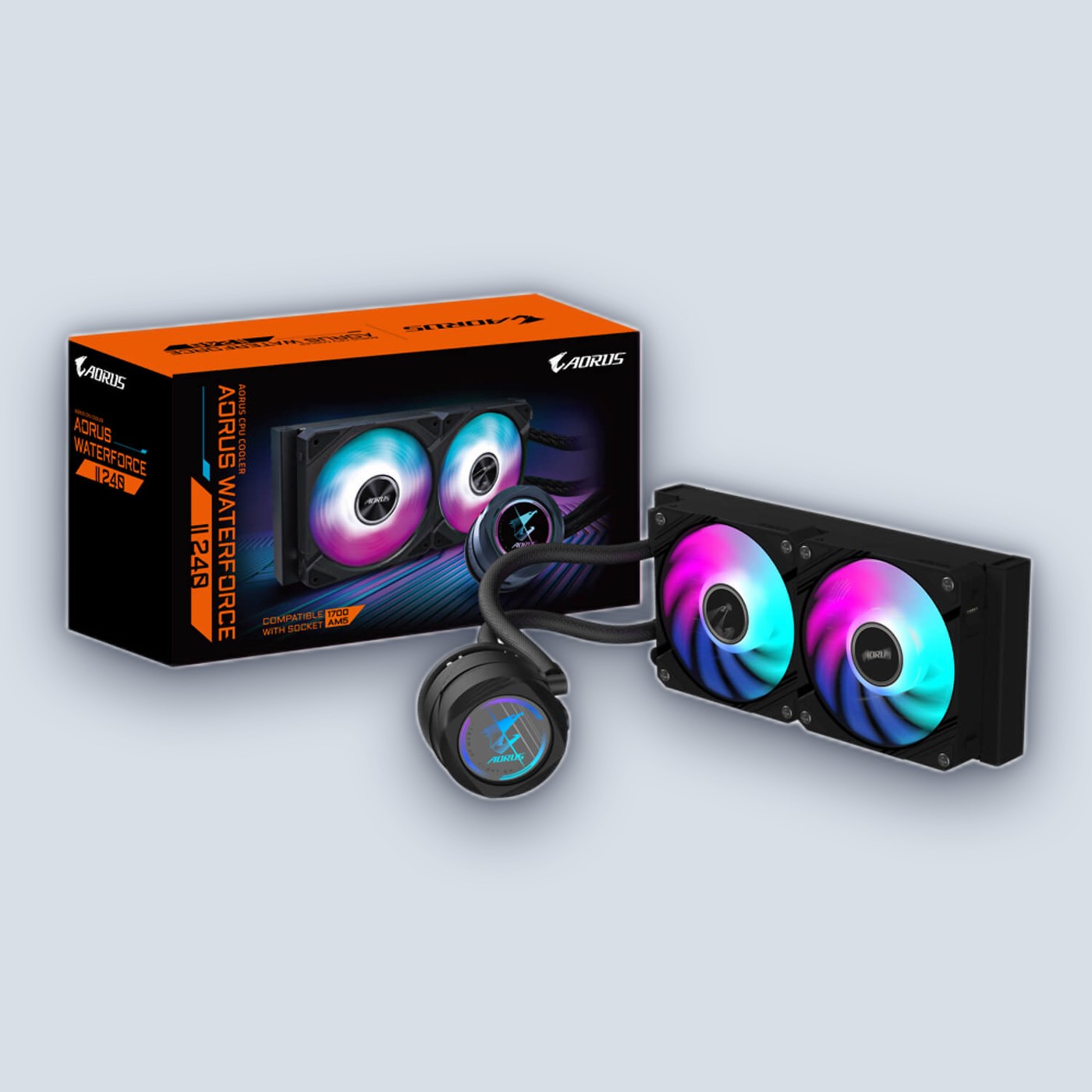 Gigabyte GP-AORUS WATERFORCE II 240 Liquid Cooler