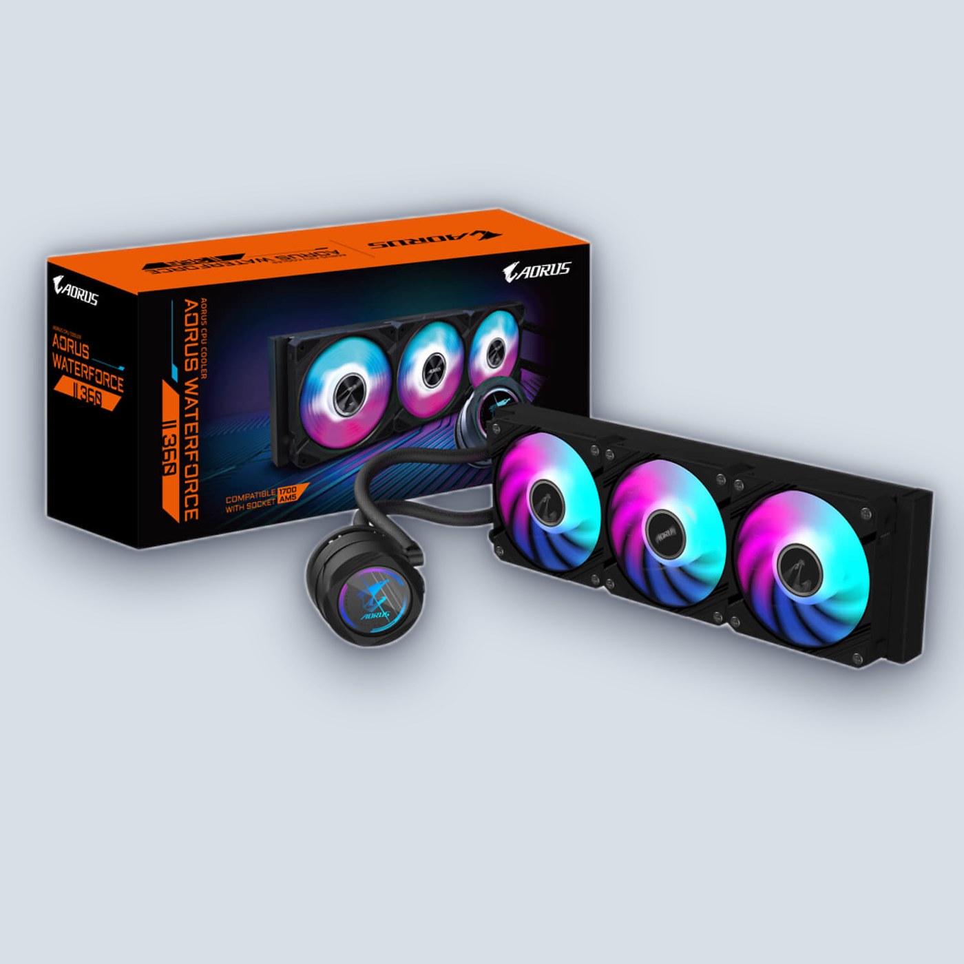 Gigabyte GP-AORUS WATERFORCE II 360 Liquid Cooler