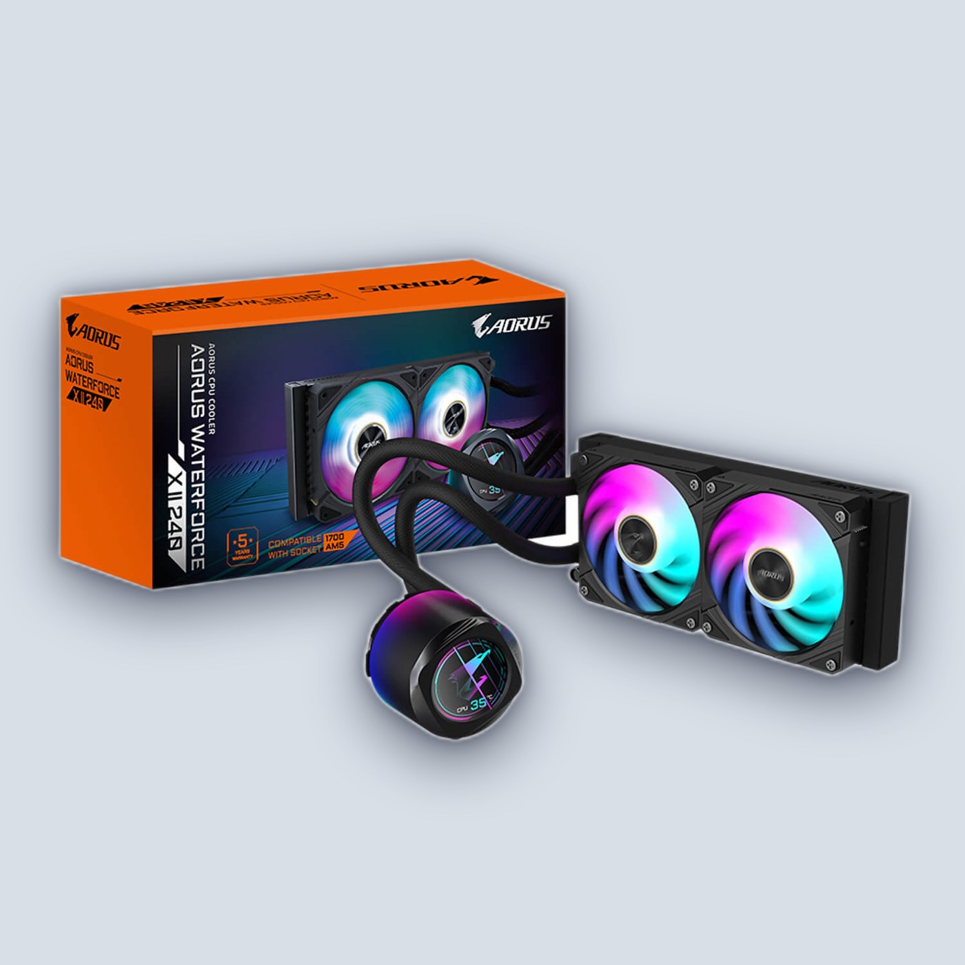 Gigabyte GP-AORUS WATERFORCE X II 240 Liquid Cooler