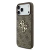 Guess Guess 4G PU Leather Case With Big 4G & Classic Logo For iPhone 17 Pro Max – Brown