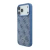 Guess Guess MagSafe 4G PU Leather Case With Small 4G Logo & Lanyard For iPhone 17 Pro