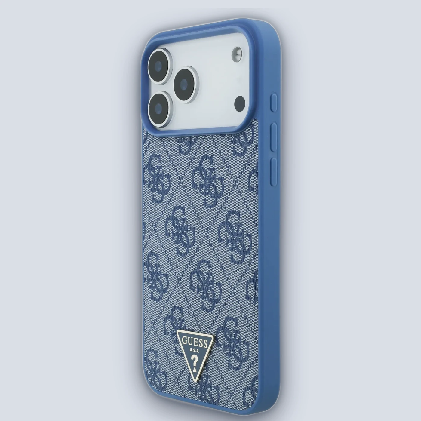 Guess Guess MagSafe 4G PU Leather Case With Small 4G Logo & Lanyard For iPhone 17 Pro